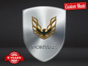 Pontiac Pegatina Banner Auto Máximo Estilo Moderno Pro Resistente